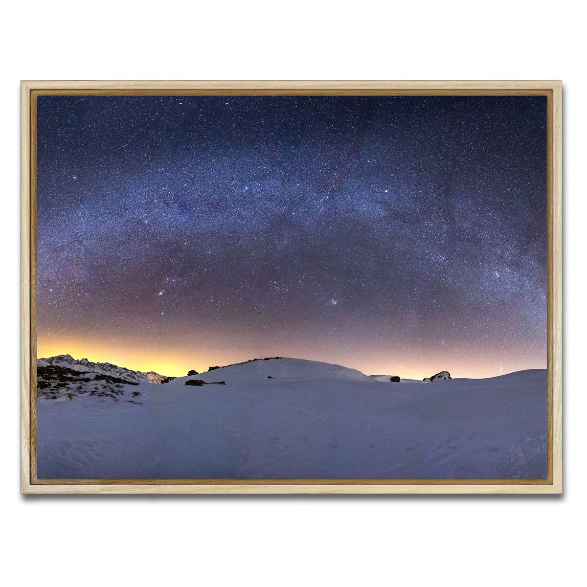 AUTO-MOCKUP WHITE | Awareness | 1 Piece | Natural Framed Canvas | group=4x3