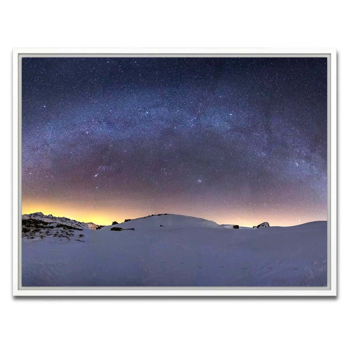 AUTO-MOCKUP WHITE | Awareness | 1 Piece | White Framed Canvas | group=4x3