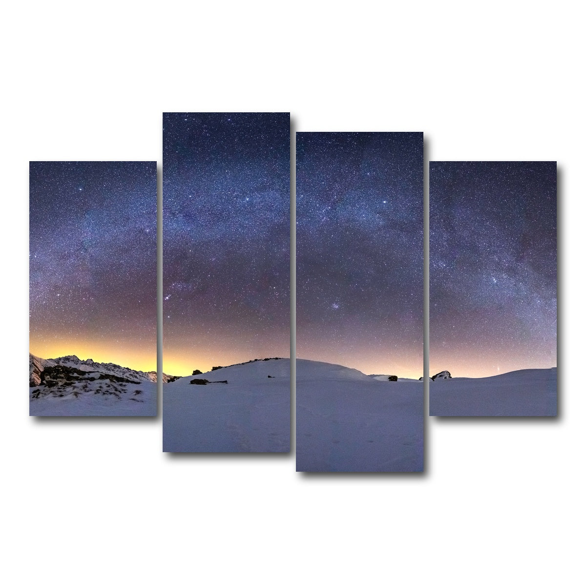 AUTO-MOCKUP WHITE | Awareness | 4 Piece | Gallery Wrap Canvas | group=4_short