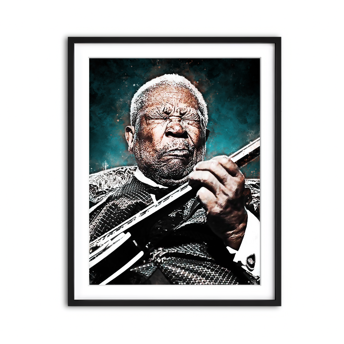 Framed Print 3x4 Black