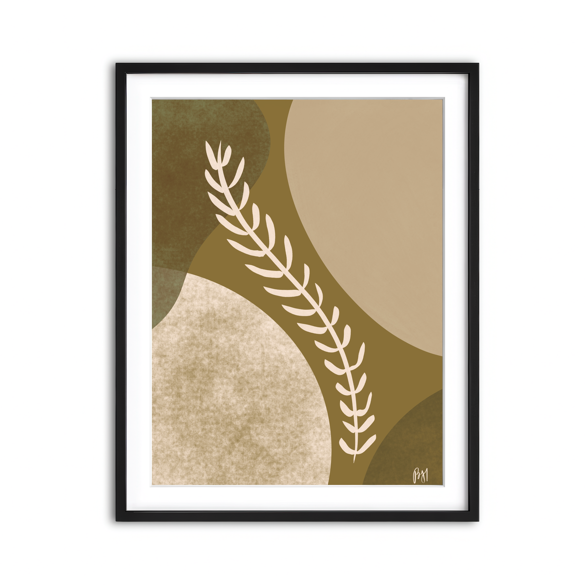 Framed Print 3x4 Black