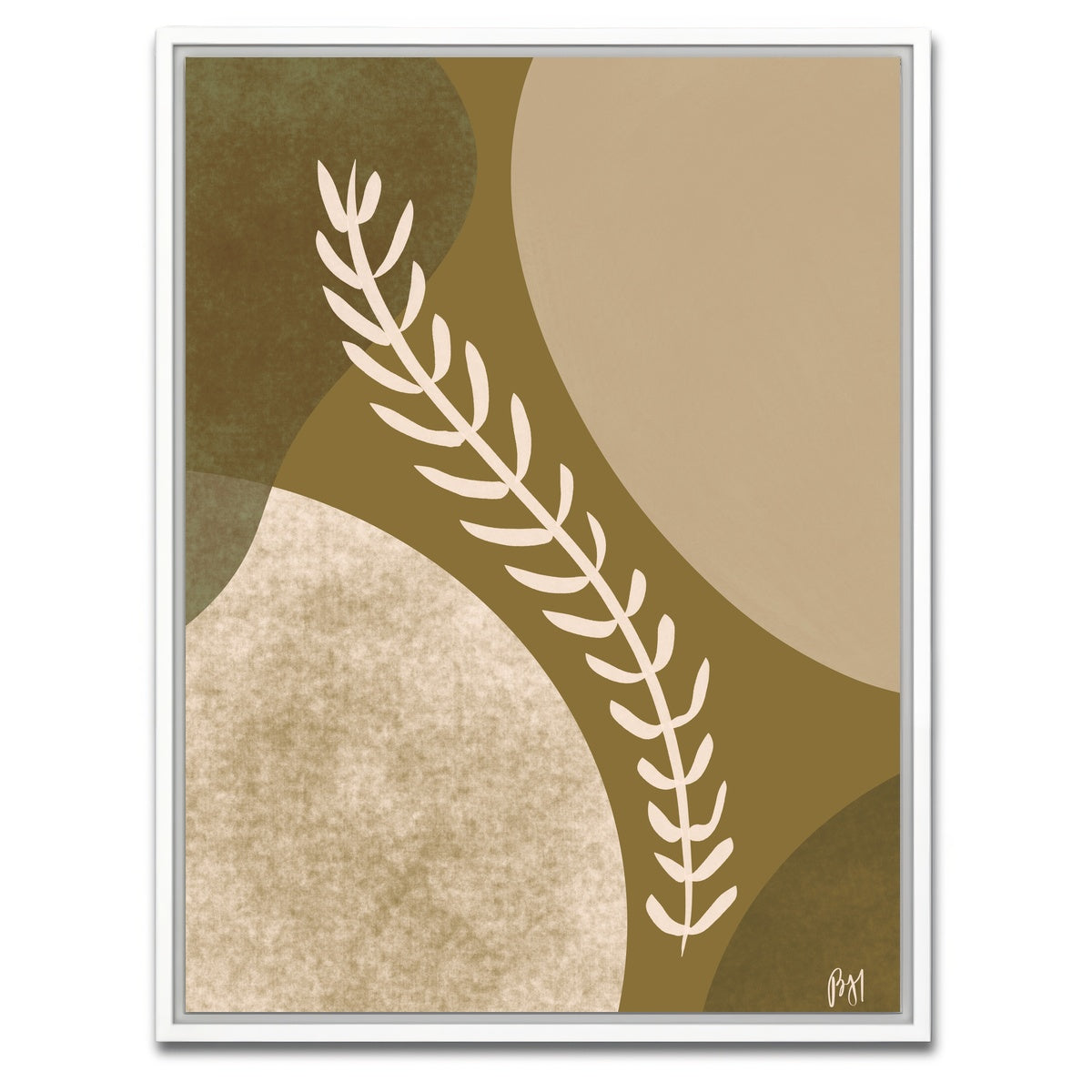 AUTO-MOCKUP WHITE | BACK TO EARTH | 1 Piece | White Framed Canvas | group=3x4