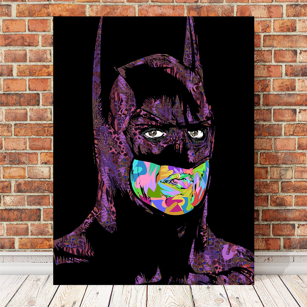 Batman Color Wall Art