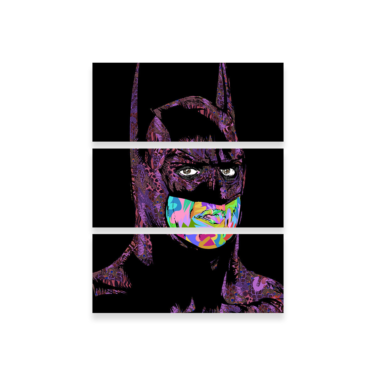 Batman Color Wall Art