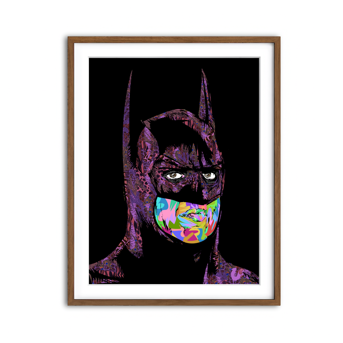 Framed Print 3x4 Walnut