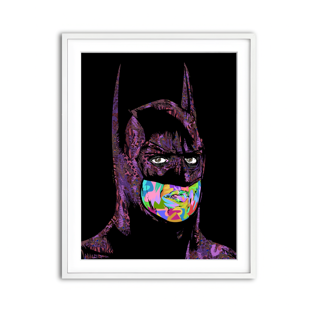 Framed Print 3x4 White