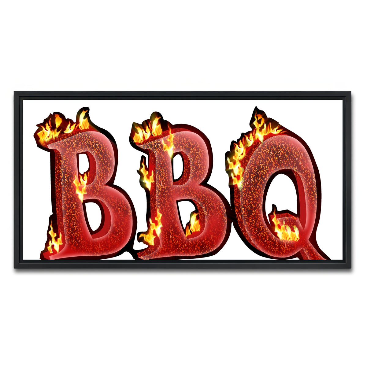 AUTO-MOCKUP WHITE | BBQ | 1 Piece | Black Framed Canvas | group=2x1