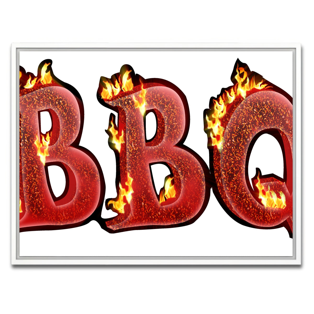AUTO-MOCKUP WHITE | BBQ | 1 Piece | White Framed Canvas | group=4x3