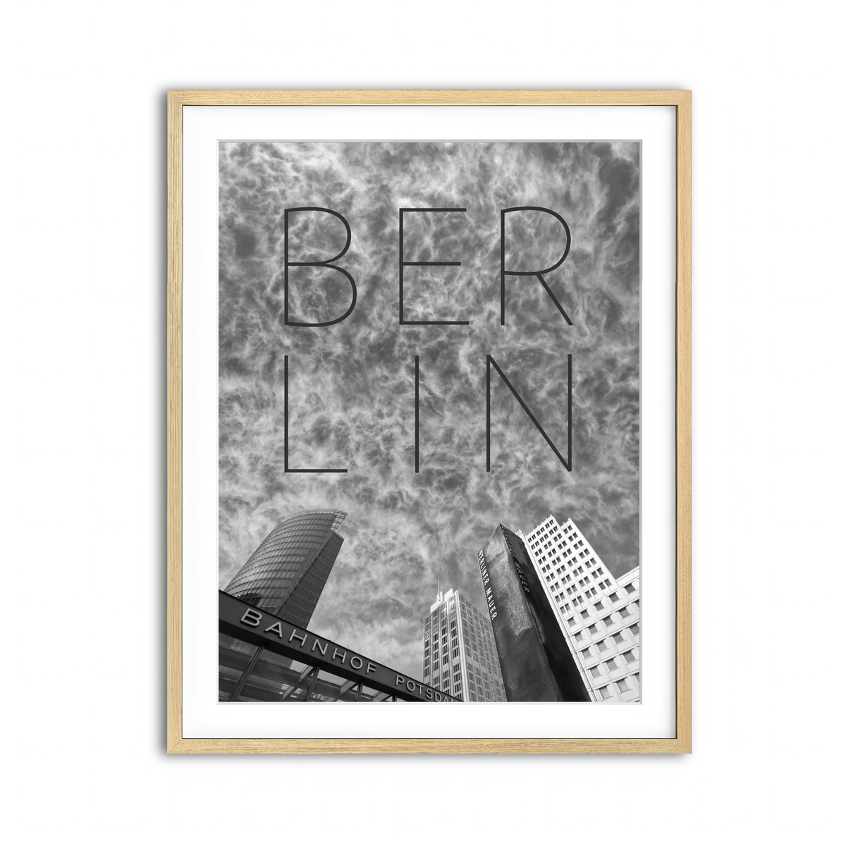 Framed Print 3x4 Natural