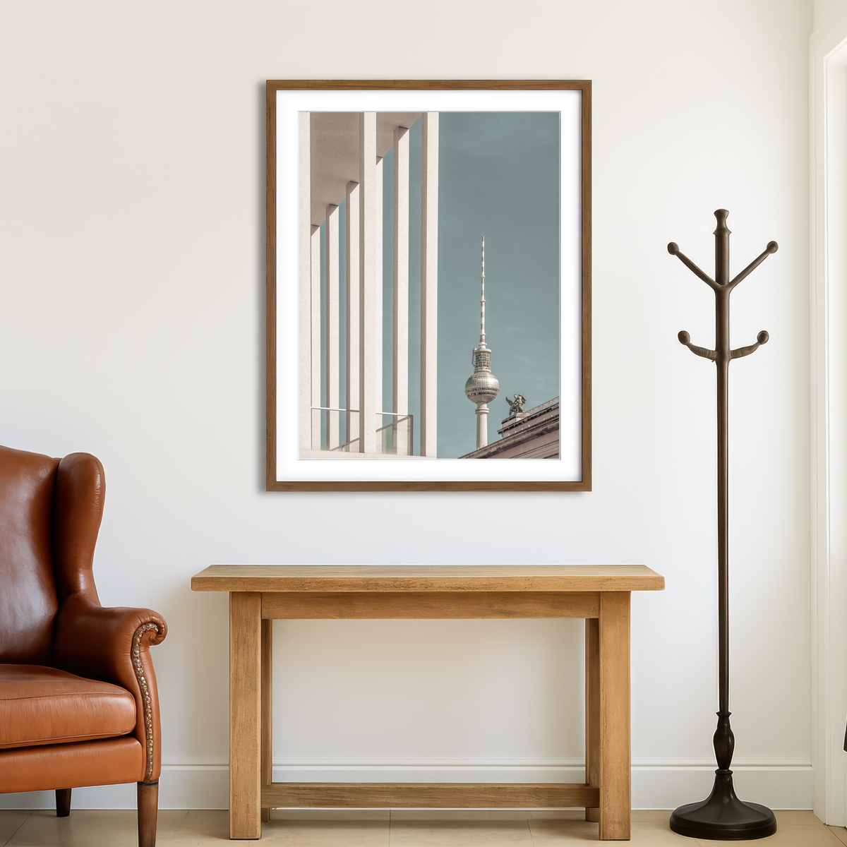 AUTO-MOCKUP ROOM | Berlin Television Tower & Museum Island Wall Art