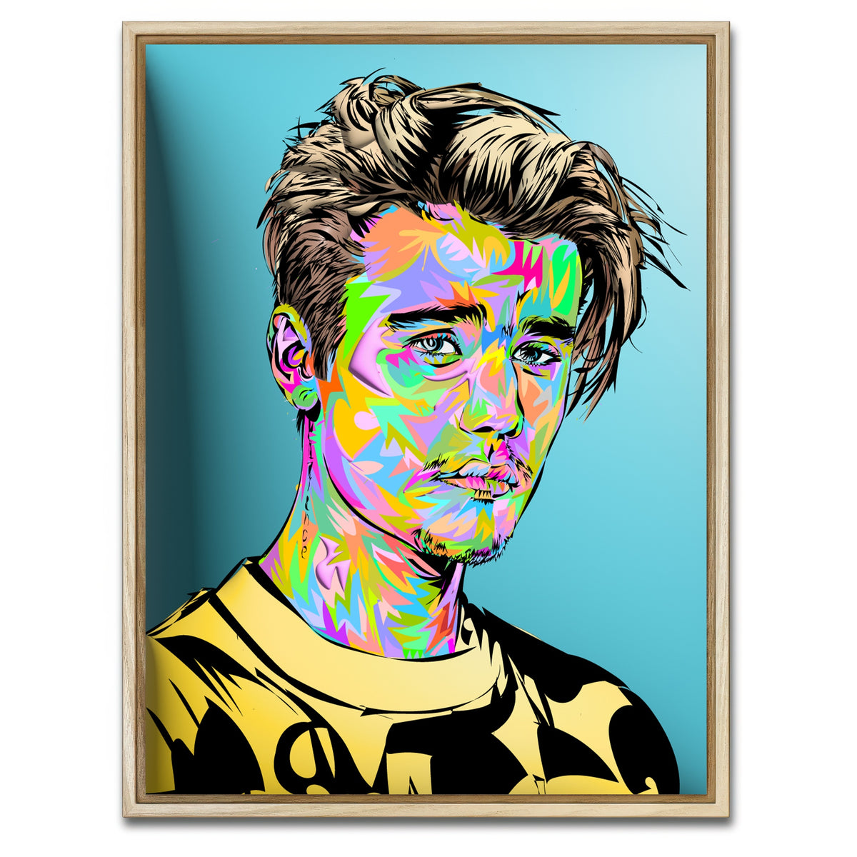 AUTO-MOCKUP WHITE | BIEBER Color | 1 Piece | Natural Framed Canvas | group=3x4