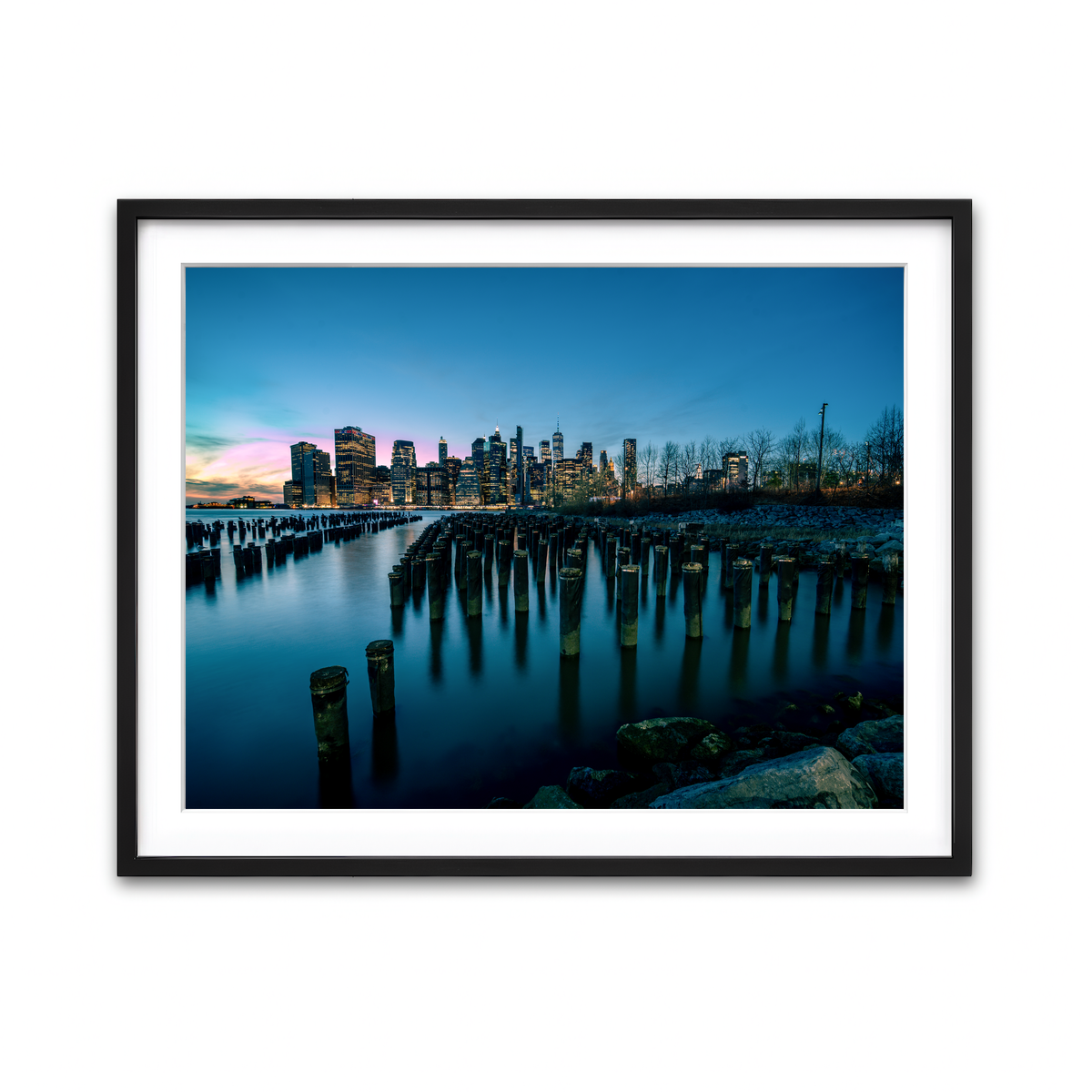 Framed Print 4x3 Black