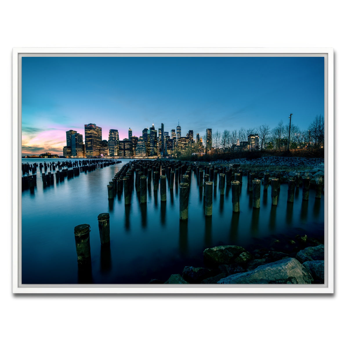 AUTO-MOCKUP WHITE | BK Pier | 1 Piece | White Framed Canvas | group=4x3