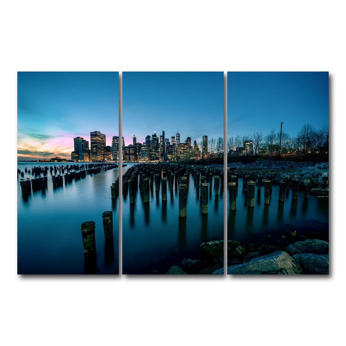 AUTO-MOCKUP WHITE | BK Pier | 3 Piece | Gallery Wrap Canvas | group=12x24