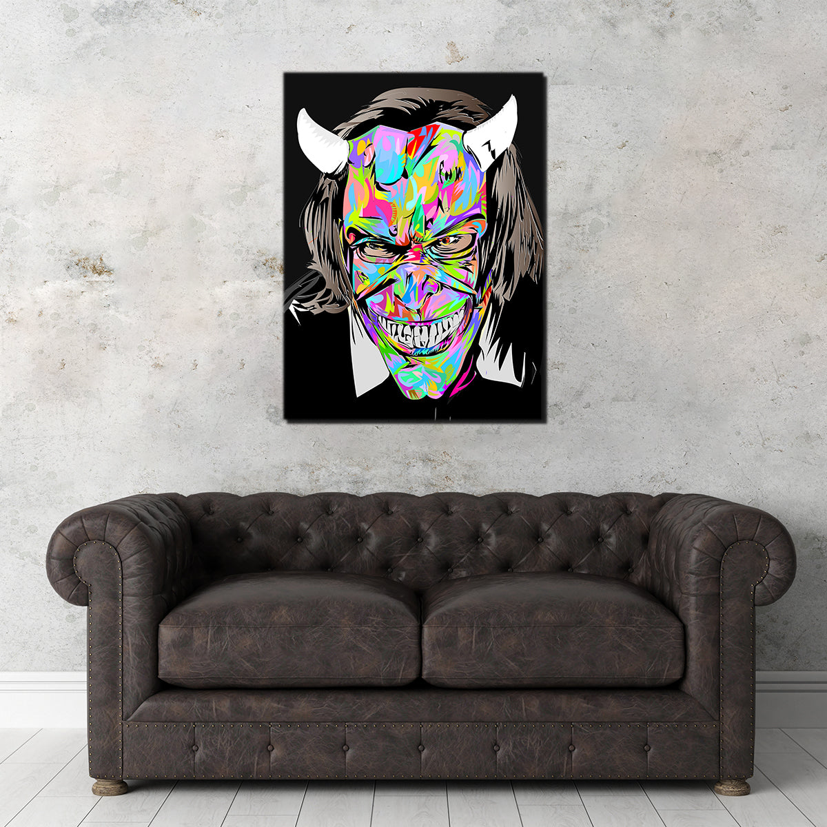 Black Phone Wall Art