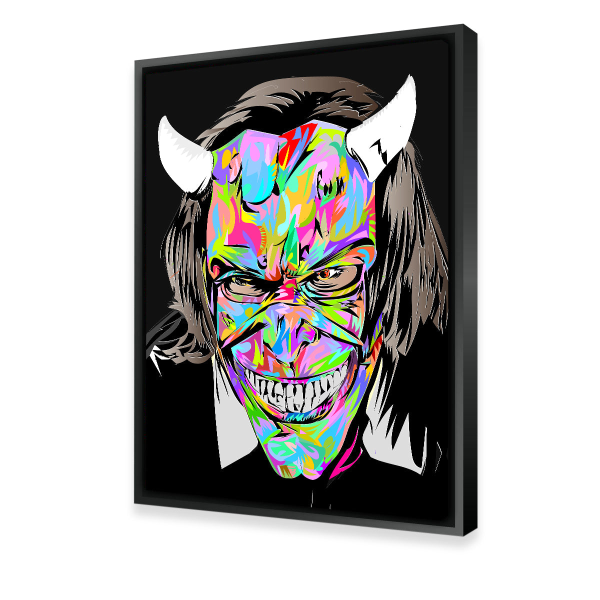 Black Phone Wall Art