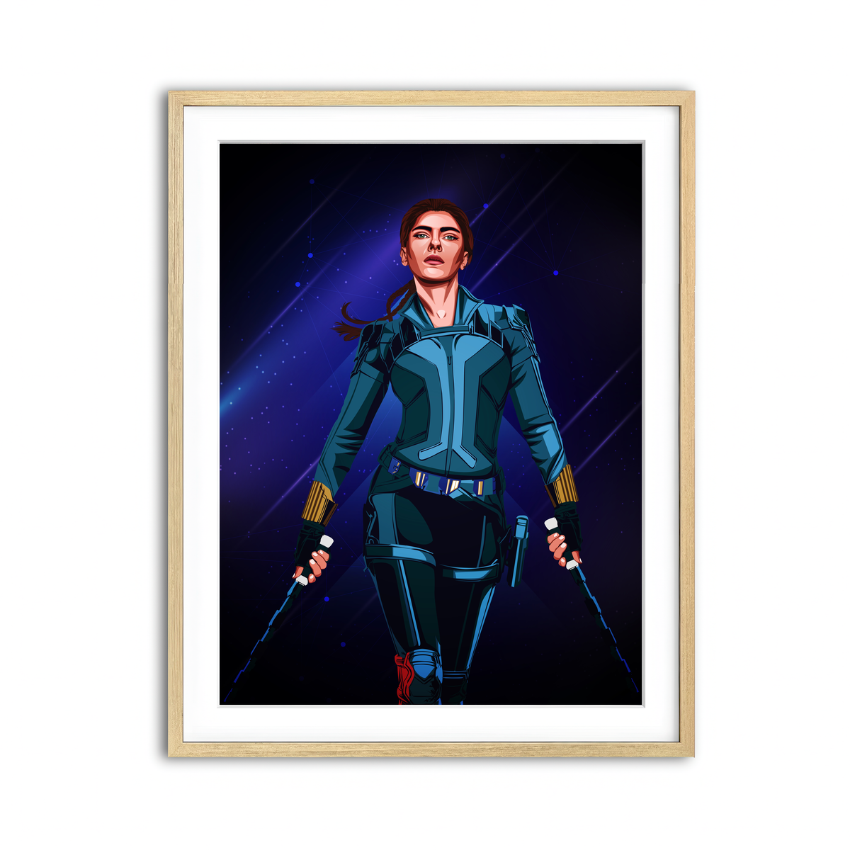 Framed Print 3x4 Natural