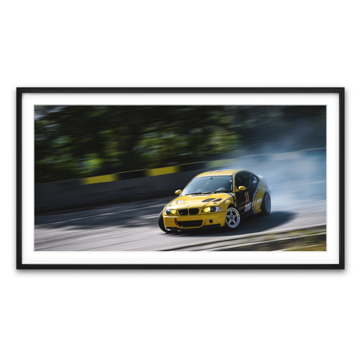 Framed Print 2x1 Black