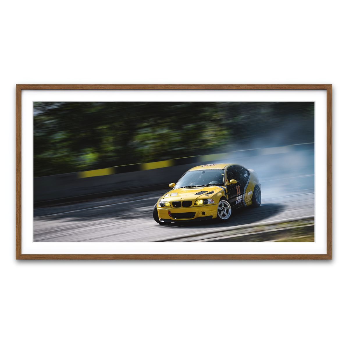 Framed Print 2x1 Walnut