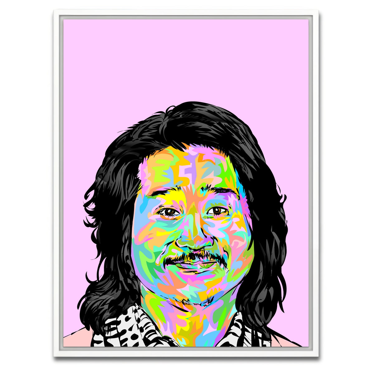 AUTO-MOCKUP WHITE | BOBBY LEE | 1 Piece | White Framed Canvas | group=3x4
