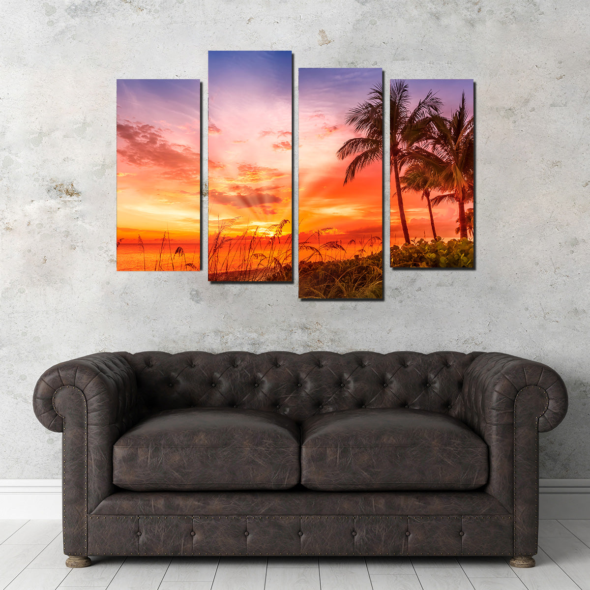 BONITA BEACH Lovely Sunset Wall Art