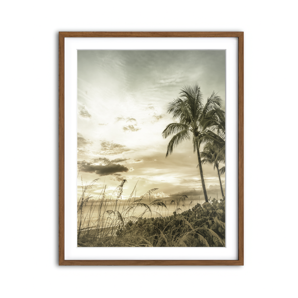 Framed Print 3x4 Walnut