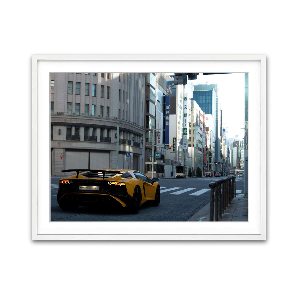 Framed Print 4x3 White