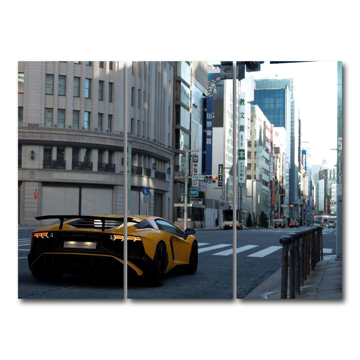 AUTO-MOCKUP WHITE | BOSS FIGHT | 3 Piece | Gallery Wrap Canvas | group=8x18