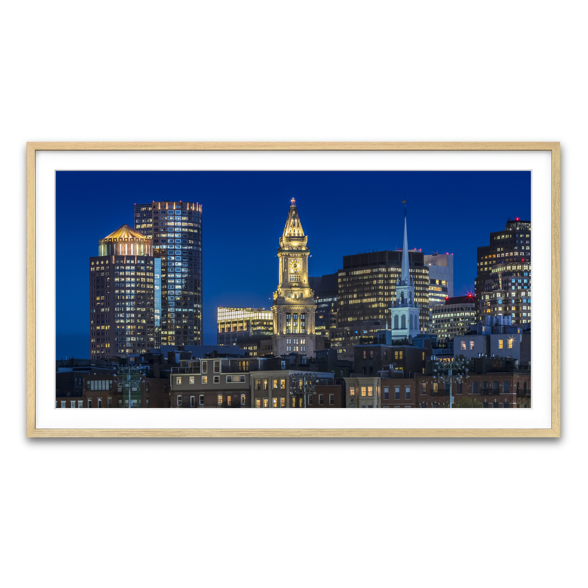 Framed Print 2x1 Natural