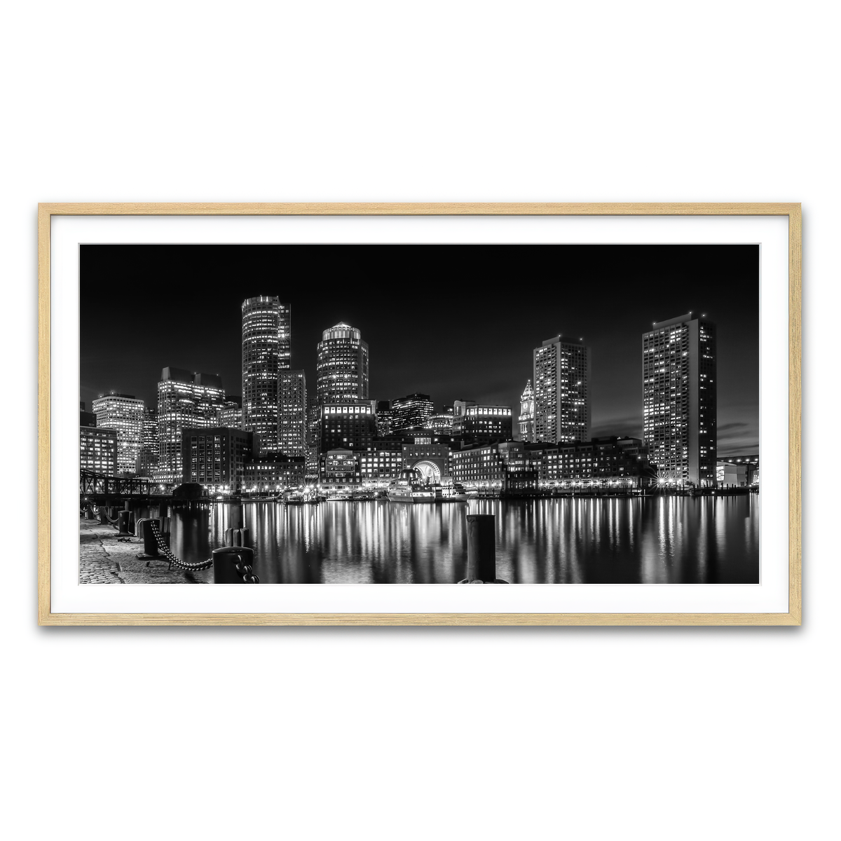 Framed Print 2x1 Natural