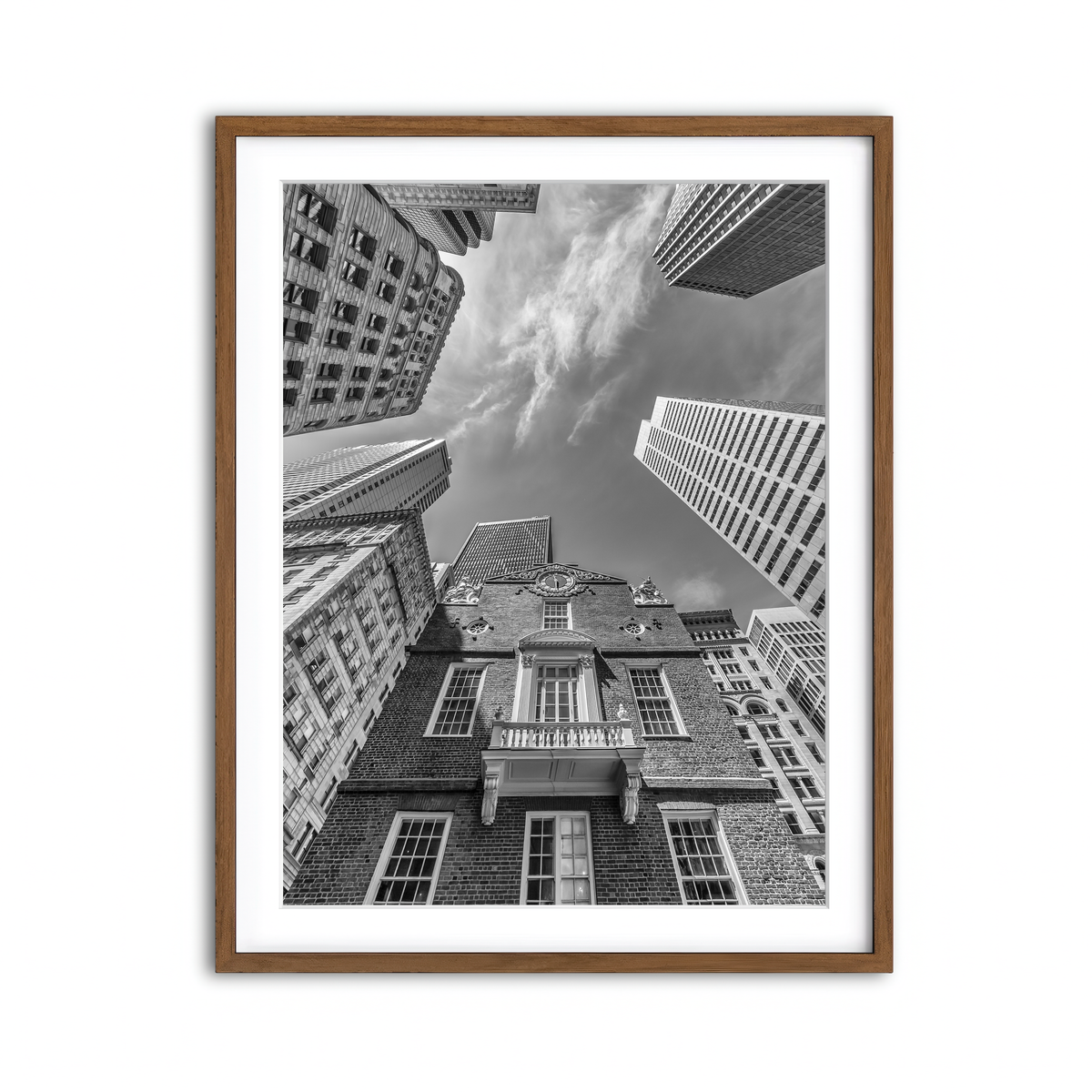 Framed Print 3x4 Walnut