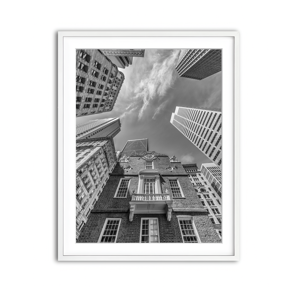 Framed Print 3x4 White