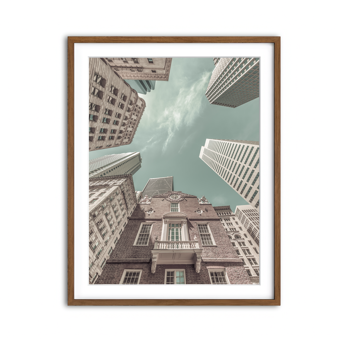 Framed Print 3x4 Walnut