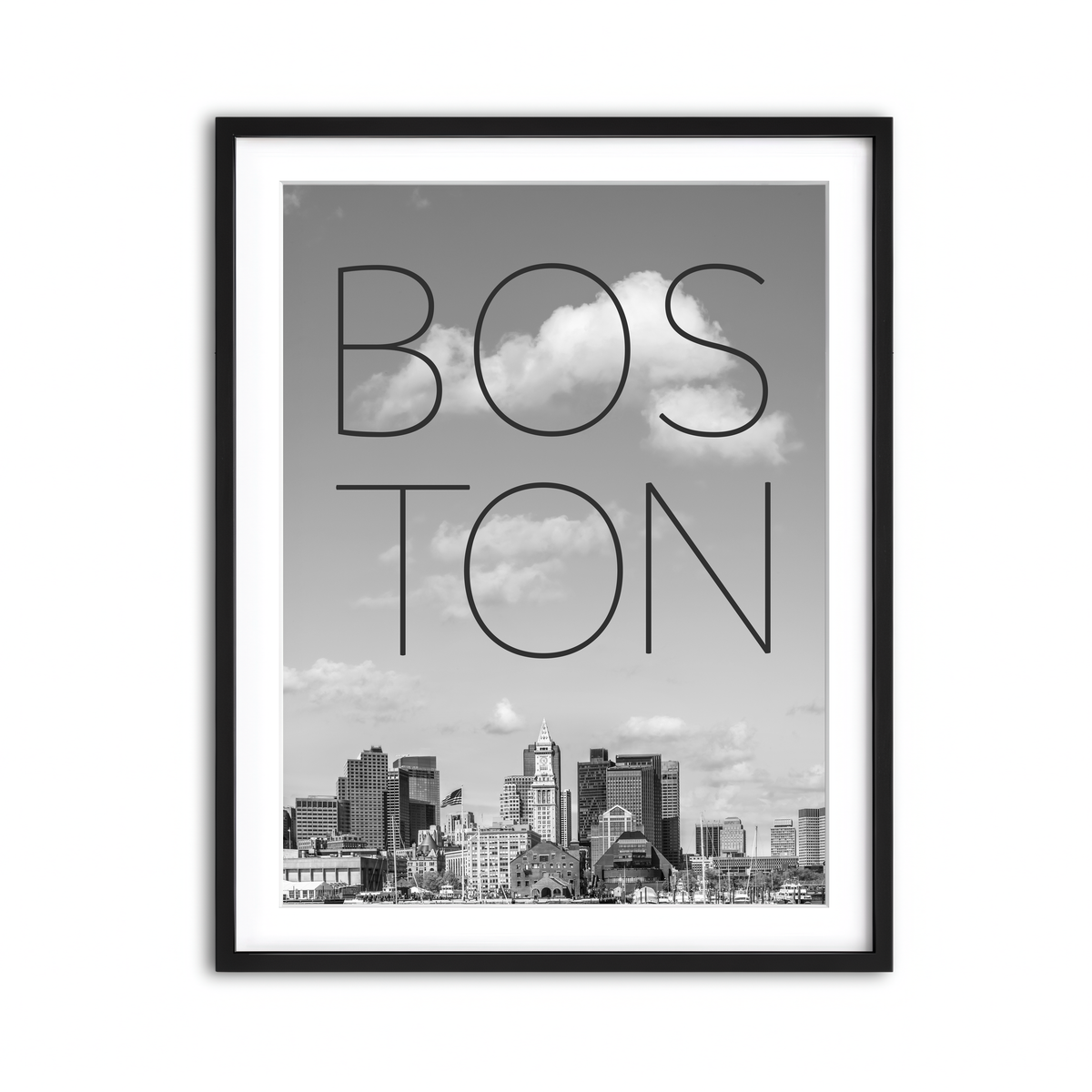 Framed Print 3x4 Black