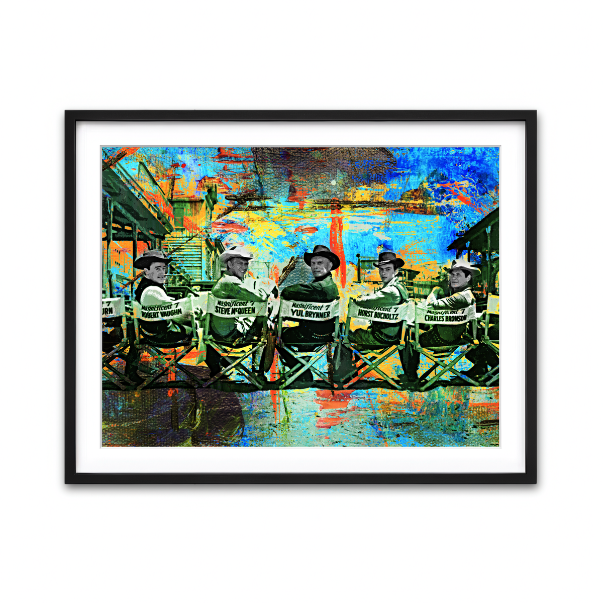Framed Print 4x3 Black