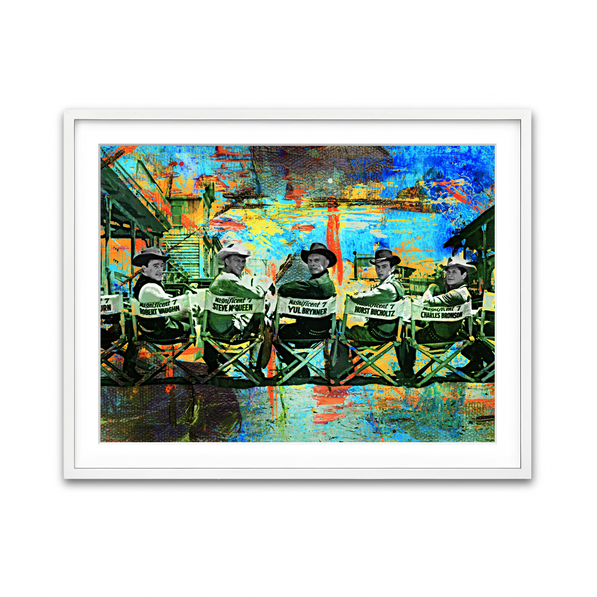 Framed Print 4x3 White