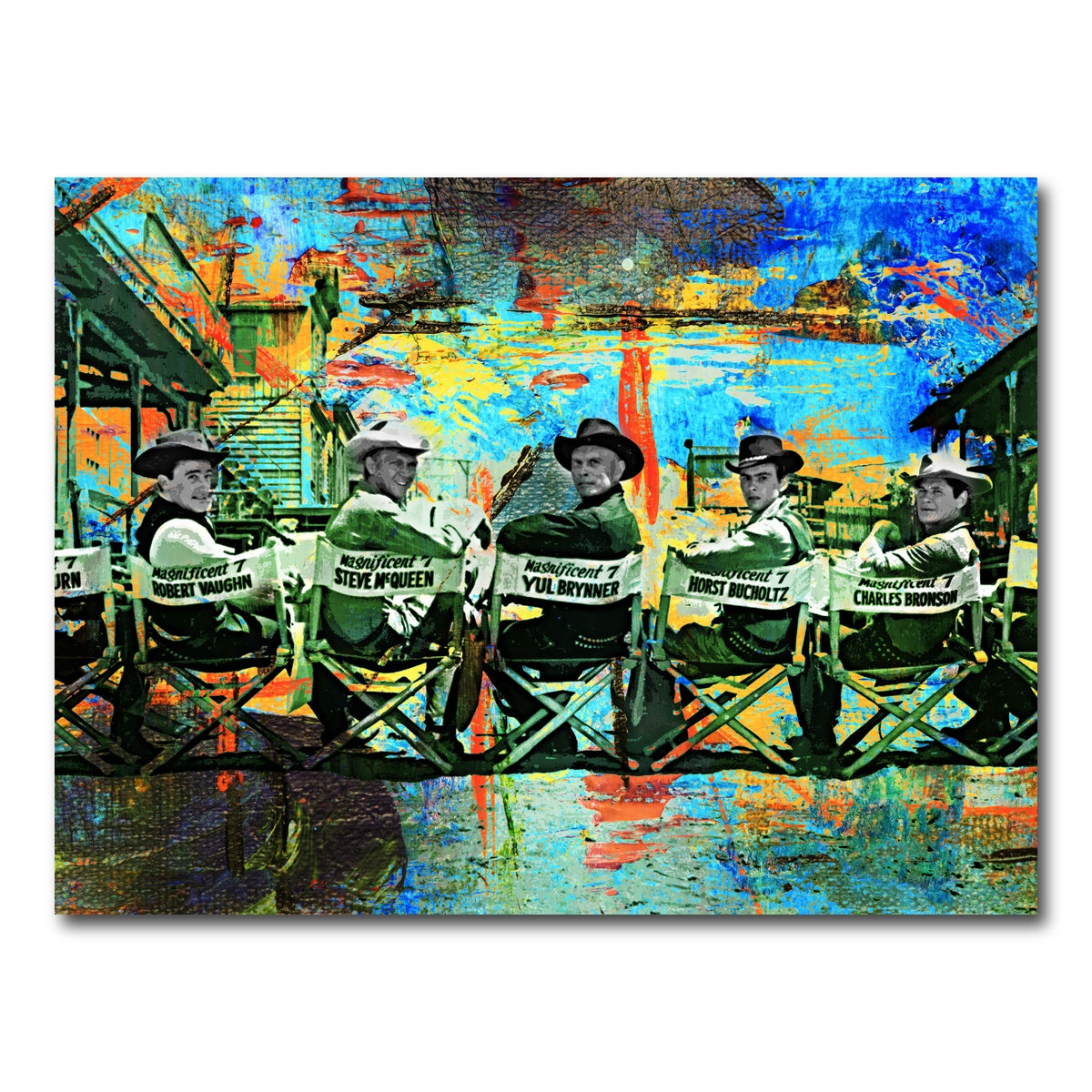 AUTO-MOCKUP WHITE | BTS Magnificent Seven | 1 Piece | Gallery Wrap Canvas | group=4x3