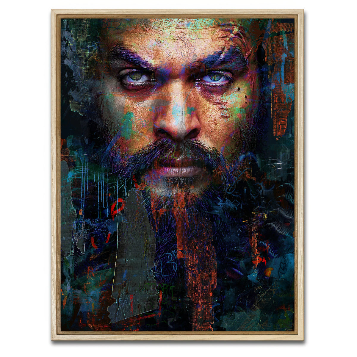 AUTO-MOCKUP WHITE | Baba Voss | 1 Piece | Natural Framed Canvas | group=3x4