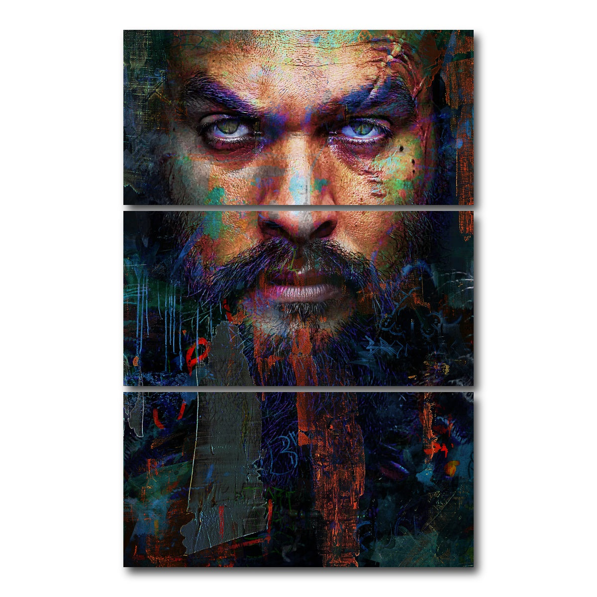 AUTO-MOCKUP WHITE | Baba Voss | 3 Piece | Gallery Wrap Canvas | group=12x24_stacked