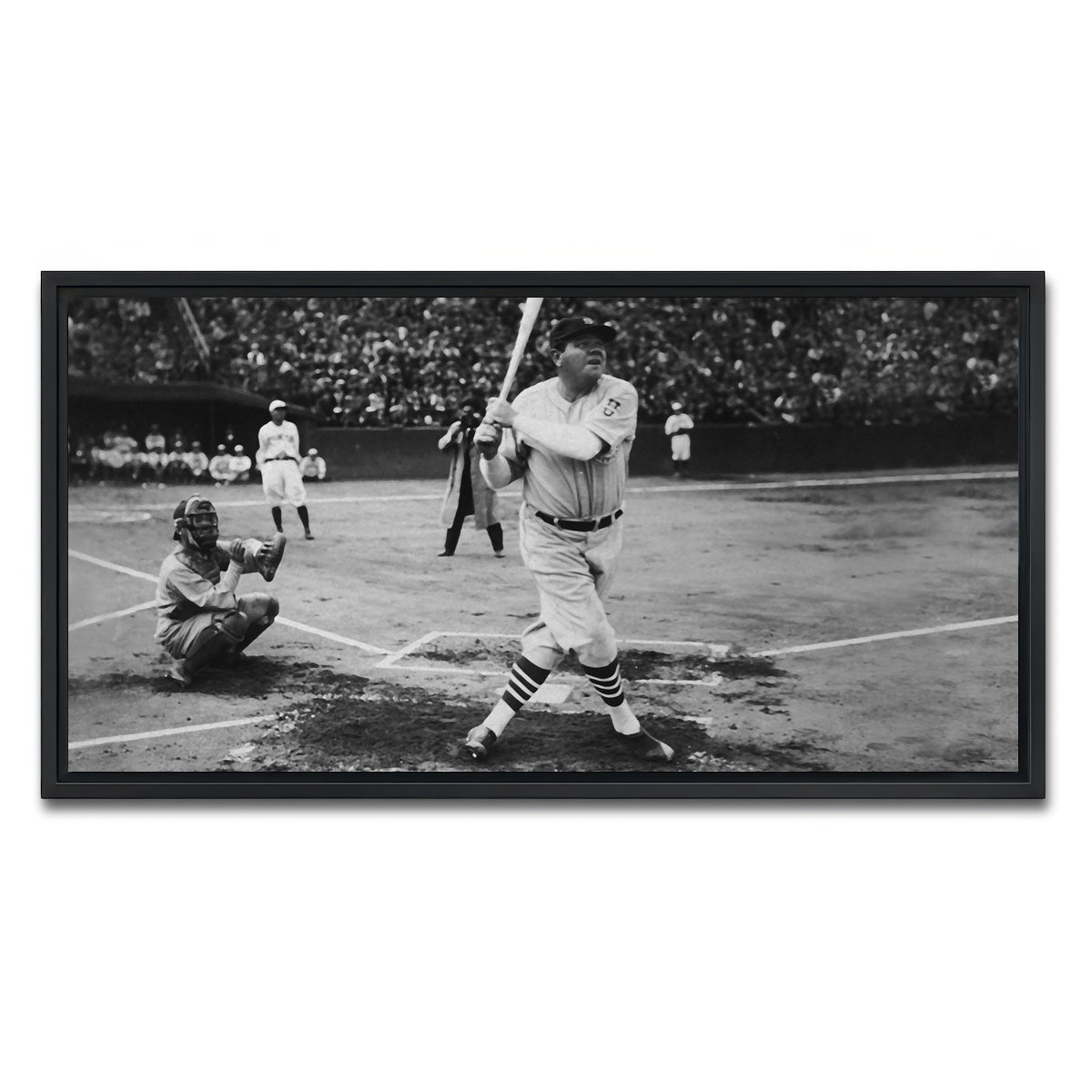 AUTO-MOCKUP WHITE | Babe | 1 Piece | Black Framed Canvas | group=2x1