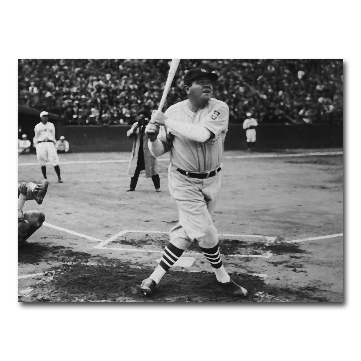 AUTO-MOCKUP WHITE | Babe | 1 Piece | Gallery Wrap Canvas | group=4x3