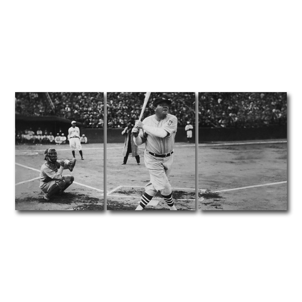 AUTO-MOCKUP WHITE | Babe | 3 Piece | Gallery Wrap Canvas | group=18x24