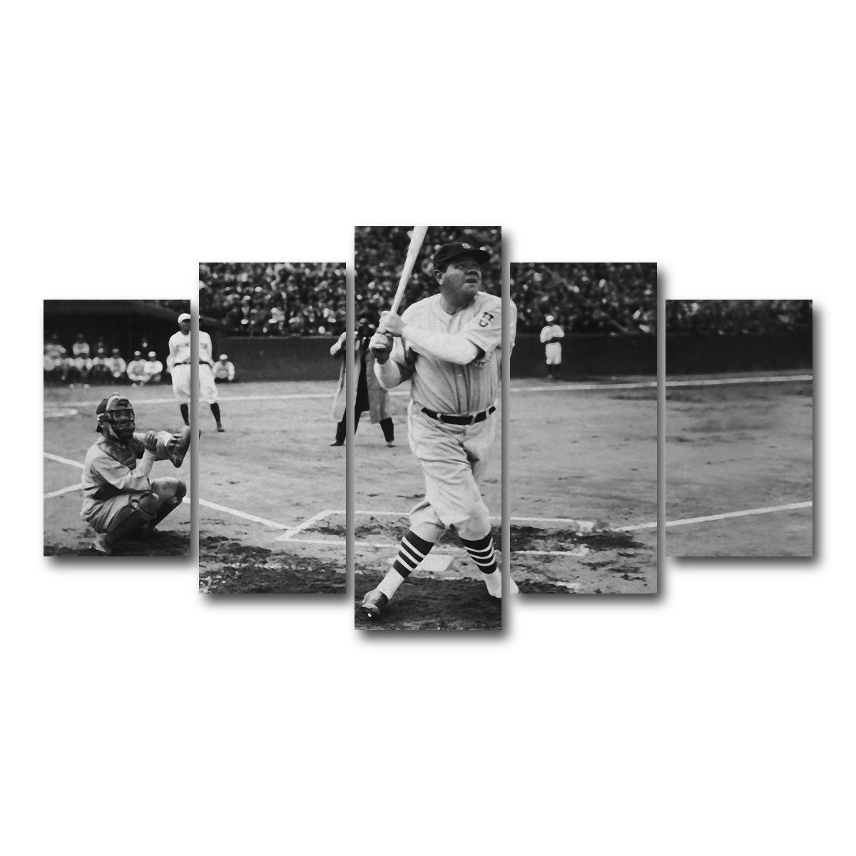 AUTO-MOCKUP WHITE | Babe | 5 Piece | Gallery Wrap Canvas | group=5_normal