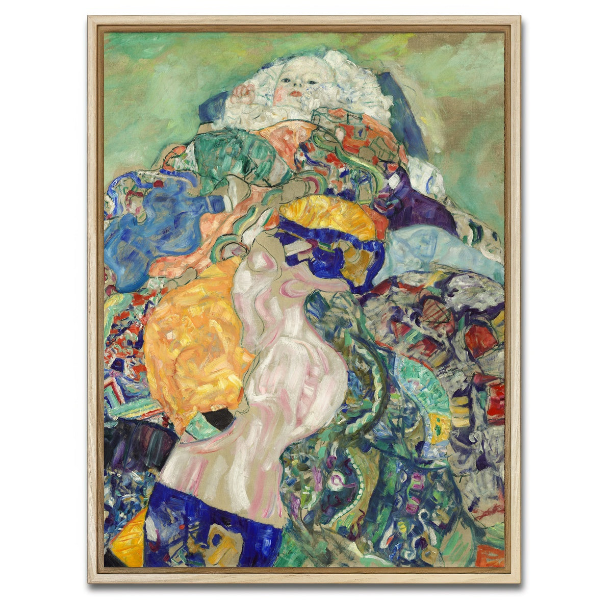 AUTO-MOCKUP WHITE | Baby - Cradle | 1 Piece | Natural Framed Canvas | group=3x4