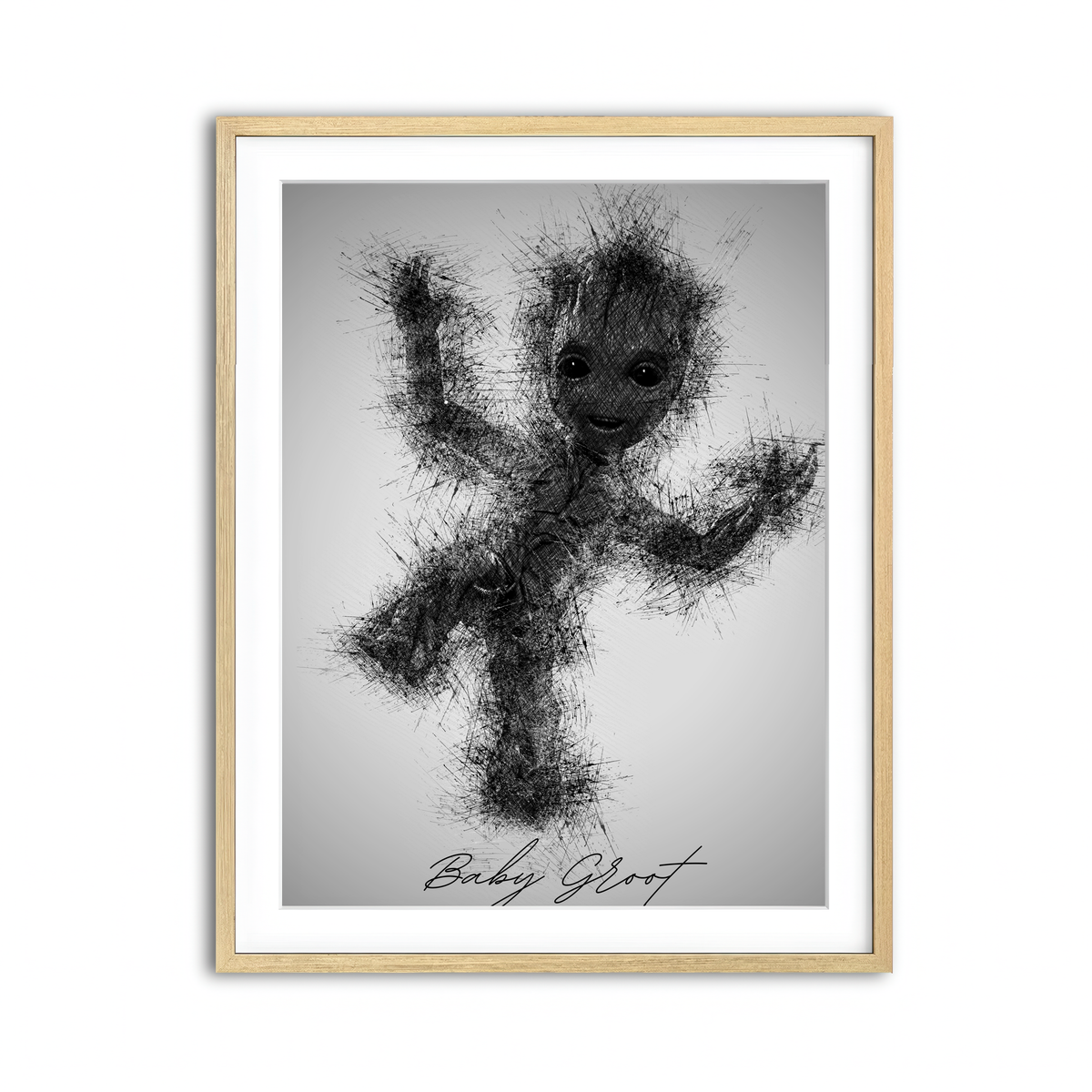 Framed Print 3x4 Natural