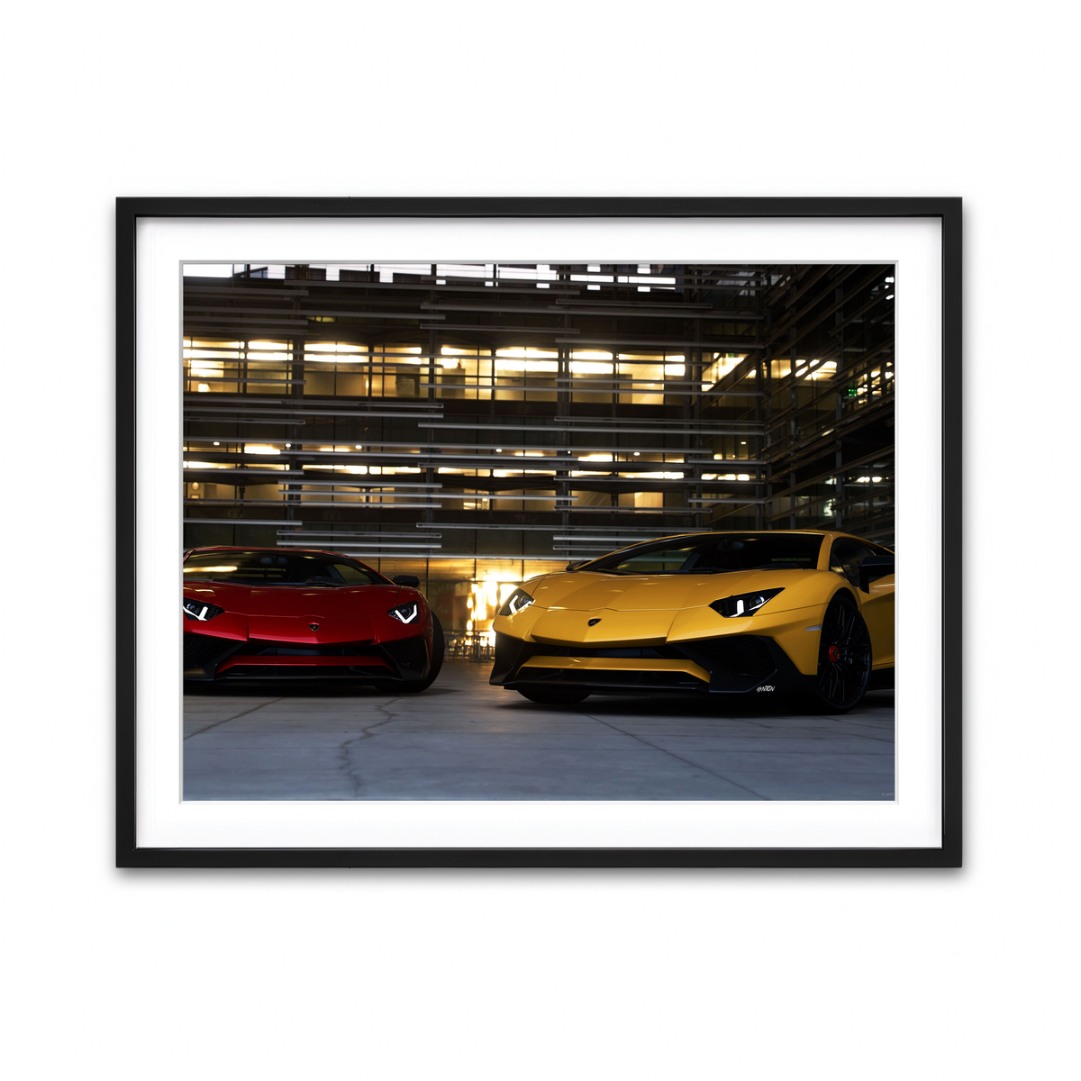 Framed Print 4x3 Black