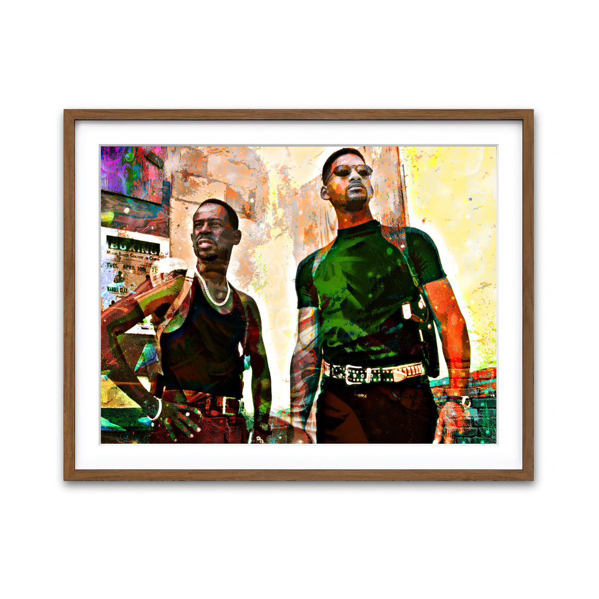 Framed Print 4x3 Walnut