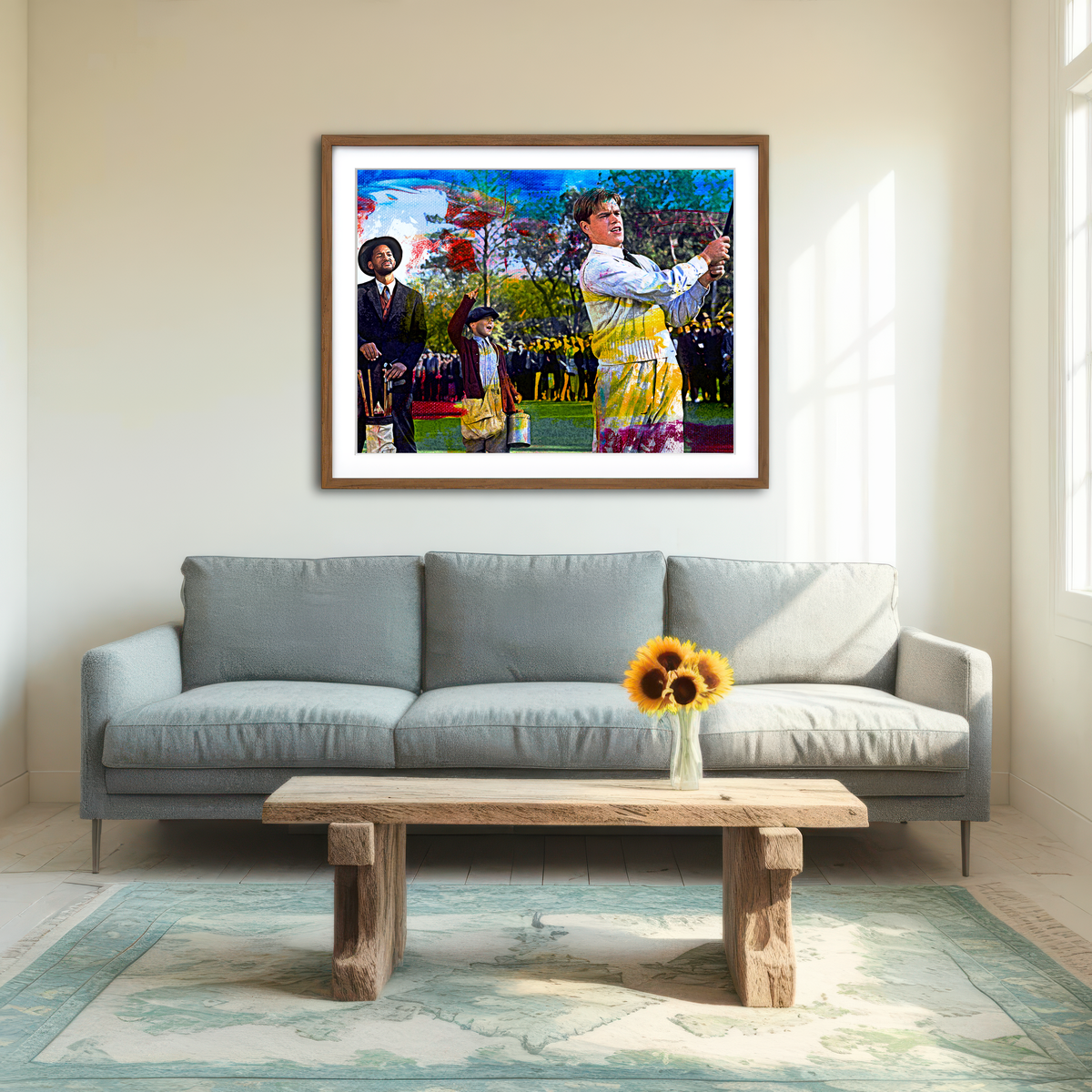 AUTO-MOCKUP ROOM | Bagger Vance Wall Art