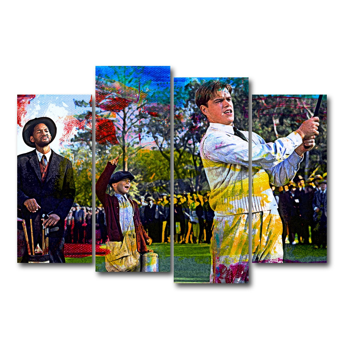 AUTO-MOCKUP WHITE | Bagger Vance | 4 Piece | Gallery Wrap Canvas | group=4_normal