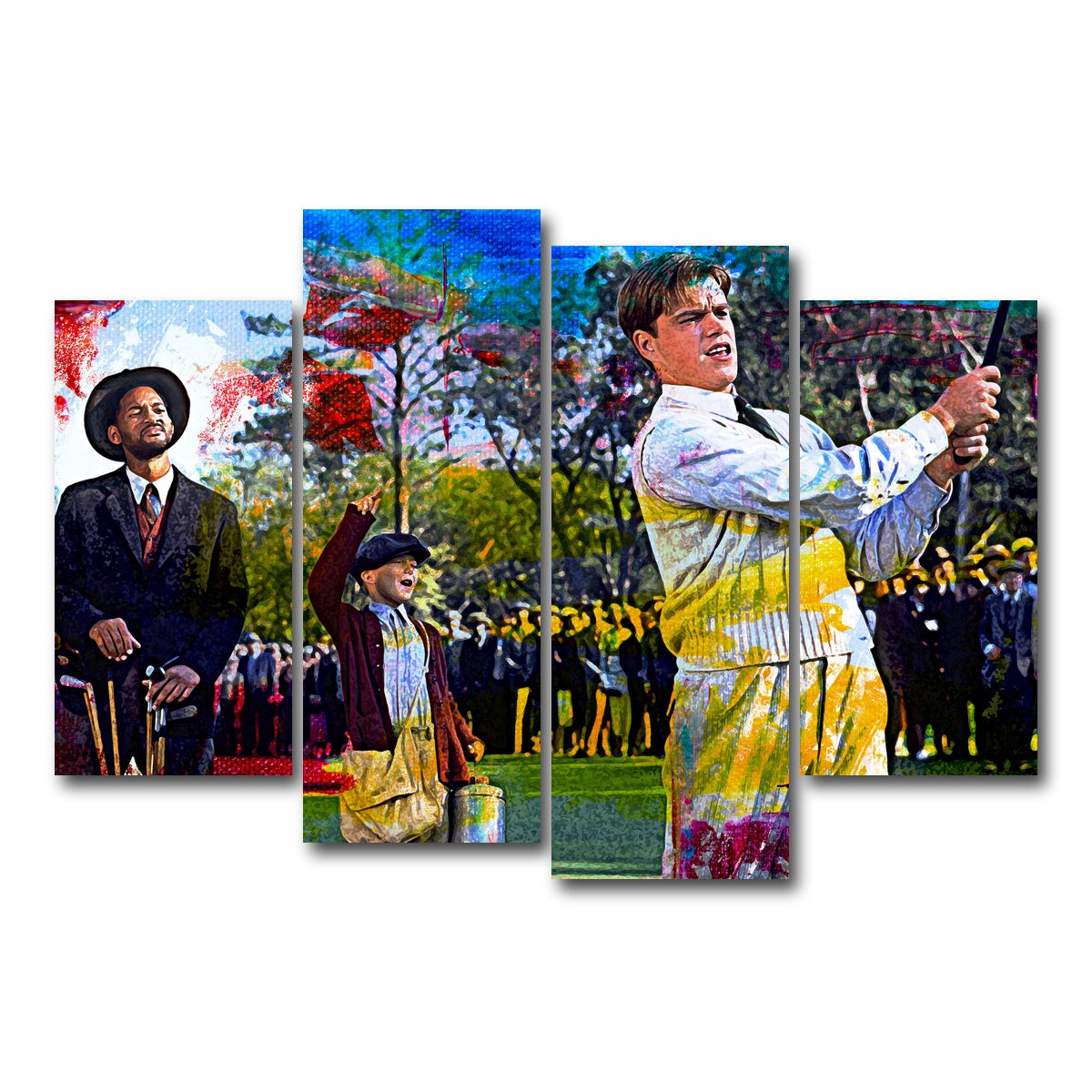 AUTO-MOCKUP WHITE | Bagger Vance | 4 Piece | Gallery Wrap Canvas | group=4_short